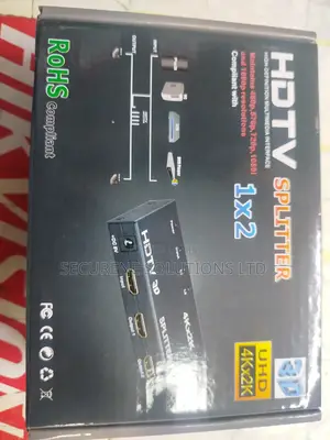 HDMI 1x2 Ultra HD Switch Splitter(Black)