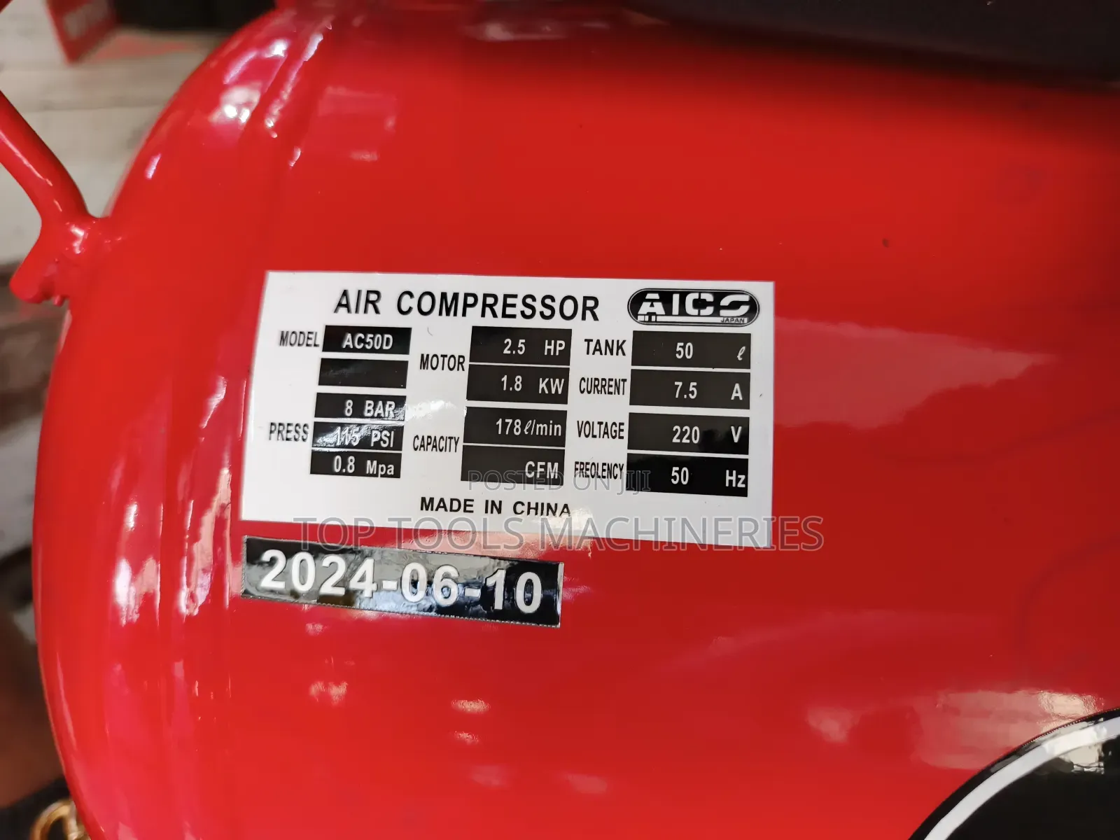 Aico Japan 50L Air Compressor