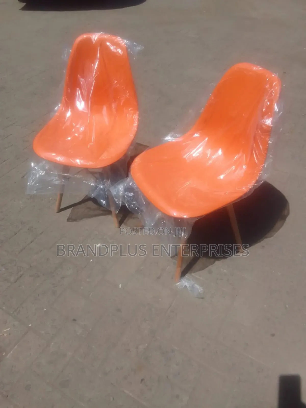 Orange Eames Chair