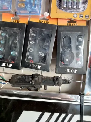 Black 4pcs Subaru, Toyota and Mazda Nozzle Valve Caps