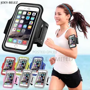 Armband Gym Running Arm Band Cover Case All Phones Black