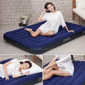 *Intex Inflatable Air Mattress Plus Free Pump*