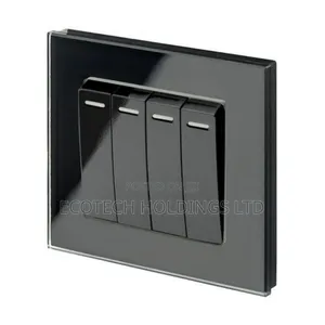 Executive 4 Gang 2 Way Switches(Grey) Qw9
