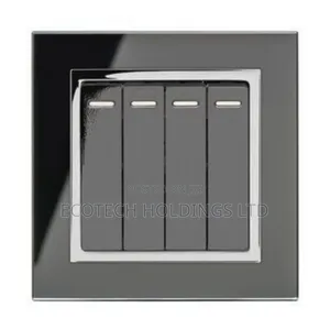 Executive 4 Gang 2 Way Switches(Grey) Htr6