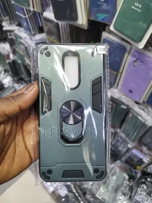 Back Cover for Redmi 8 Case ,Rotating Ring Holder