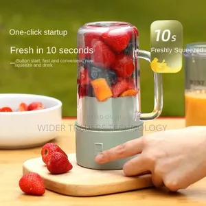 330ml Portable Juice Cup Blender With Straw