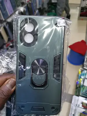Back Cover for OPPO A38 Ring Holder Kickstand in-Built