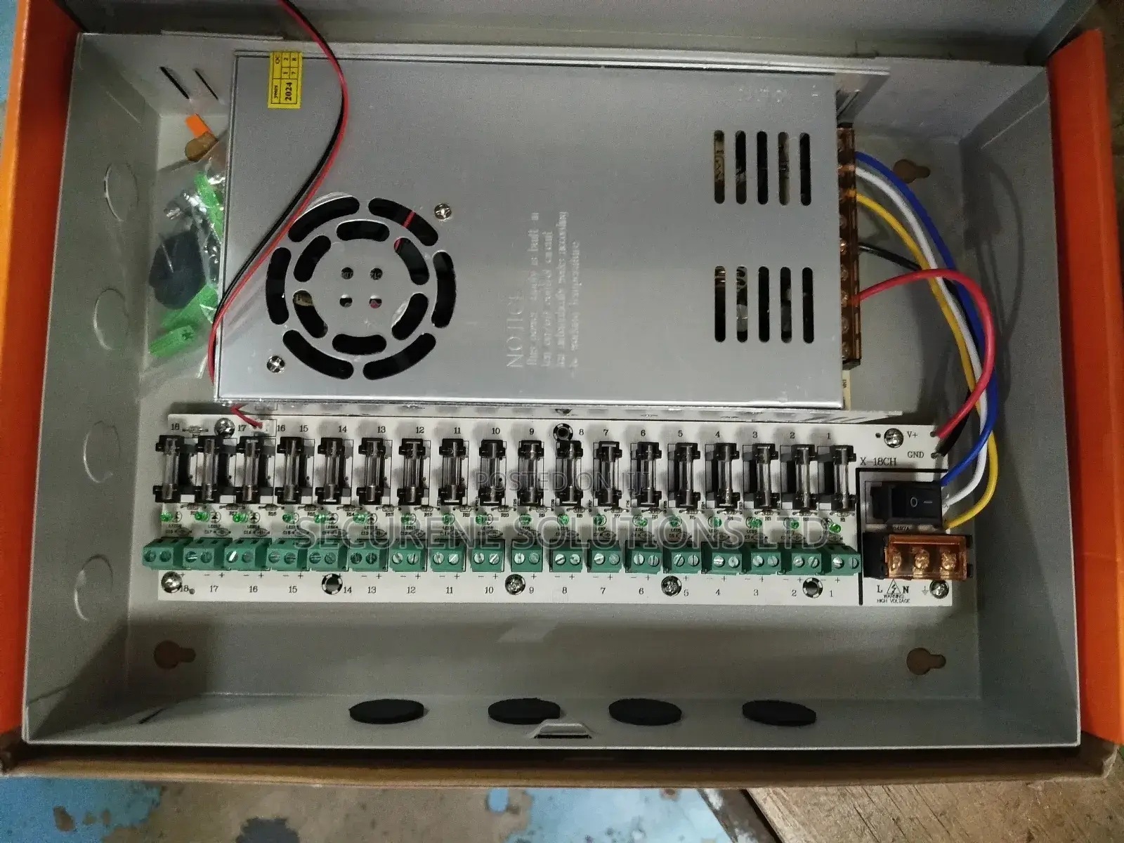 Closed Power Supply Unit 30amp/12v CCTV