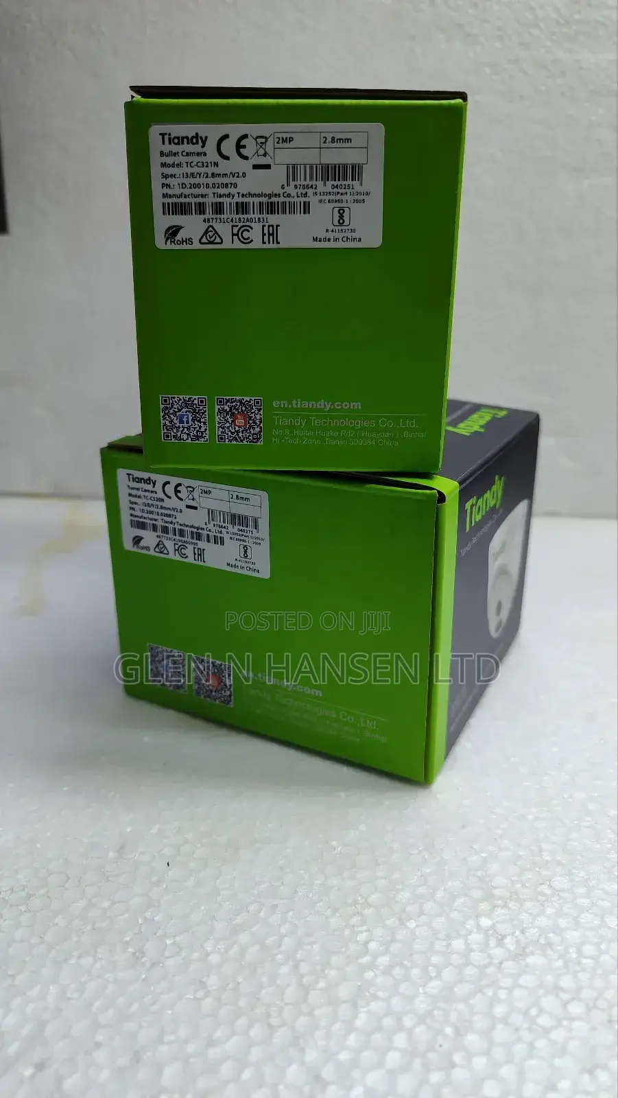 Tiandy Audio 2mp Ip Camera Onvif