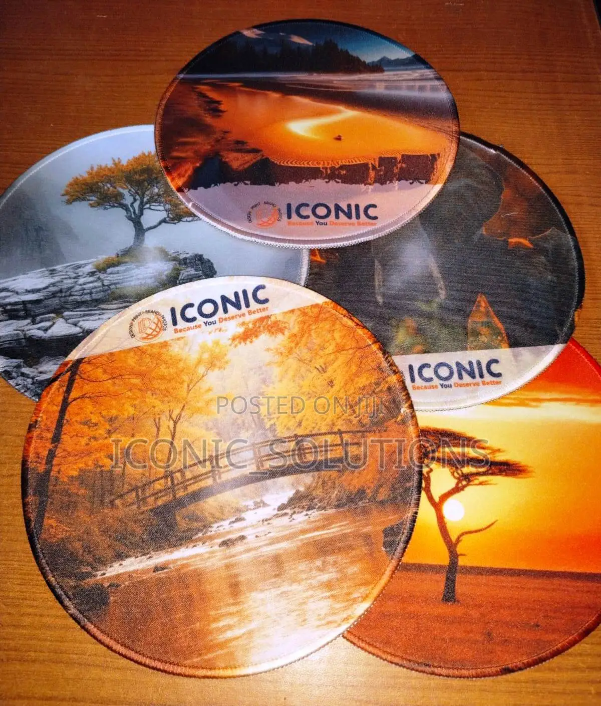 Circular Mouse Pads