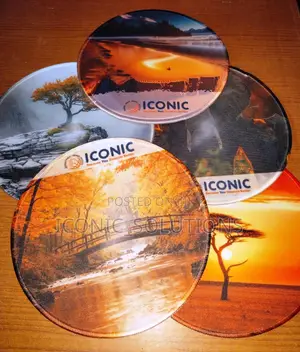 Circular Mouse Pads