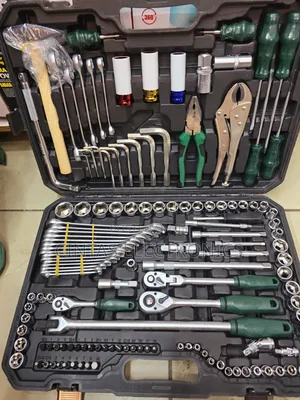 New 142pc Vanadium Chrome Rachet Wrench