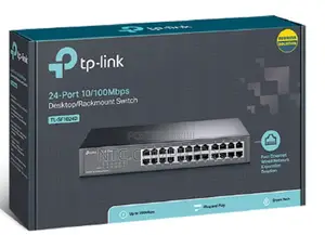 Tp-Link 24-Port 10/100mbps Desktop/Rackmount Switch - TL-SF