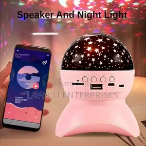 Stary Night Light Projector With Music
