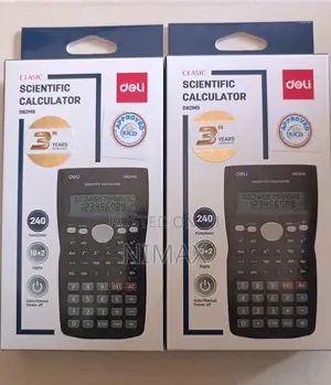 Deli 1710 Scientific Calculator, Black