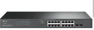 Tp-Link Jetstream 18-Port Gigabit Smart Switch With 16 Poe+