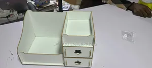 Wooden Makeup Organizer