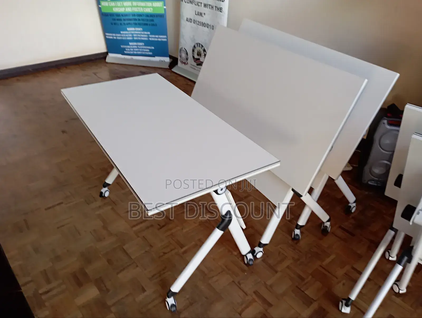 Foldable Movable Training Desk