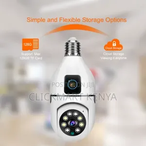 Dual Lens Wifi CCTV Camera for Wireless Surveillance,