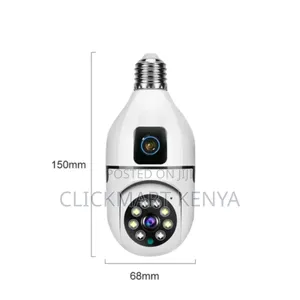 Dual Lens Wifi CCTV Camera for Wireless Surveillance,