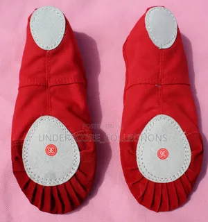 Red Classy Girls Ballet Shoes