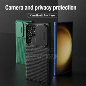 Nillkin Magnetic Back Case Slide Lens Cover Samsung S24 Plus