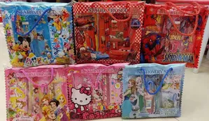 Cartoon Themed Stationery Set