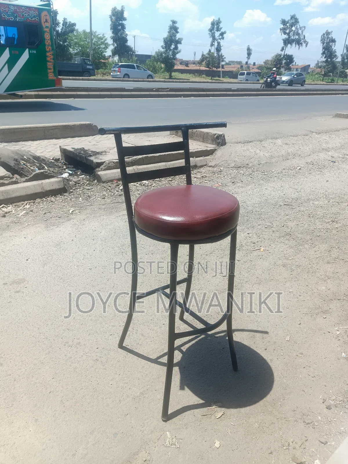 High Stool, Brown