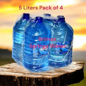 5 Liters Bottled Water 4 Packs