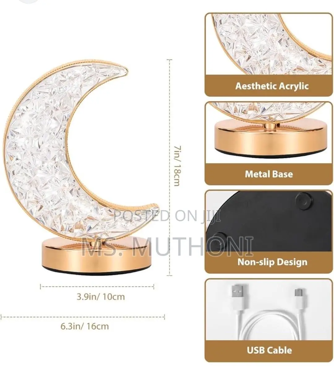Rechargeable Creative Table Lamp