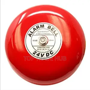 Fire Alarm Bell 6" Red