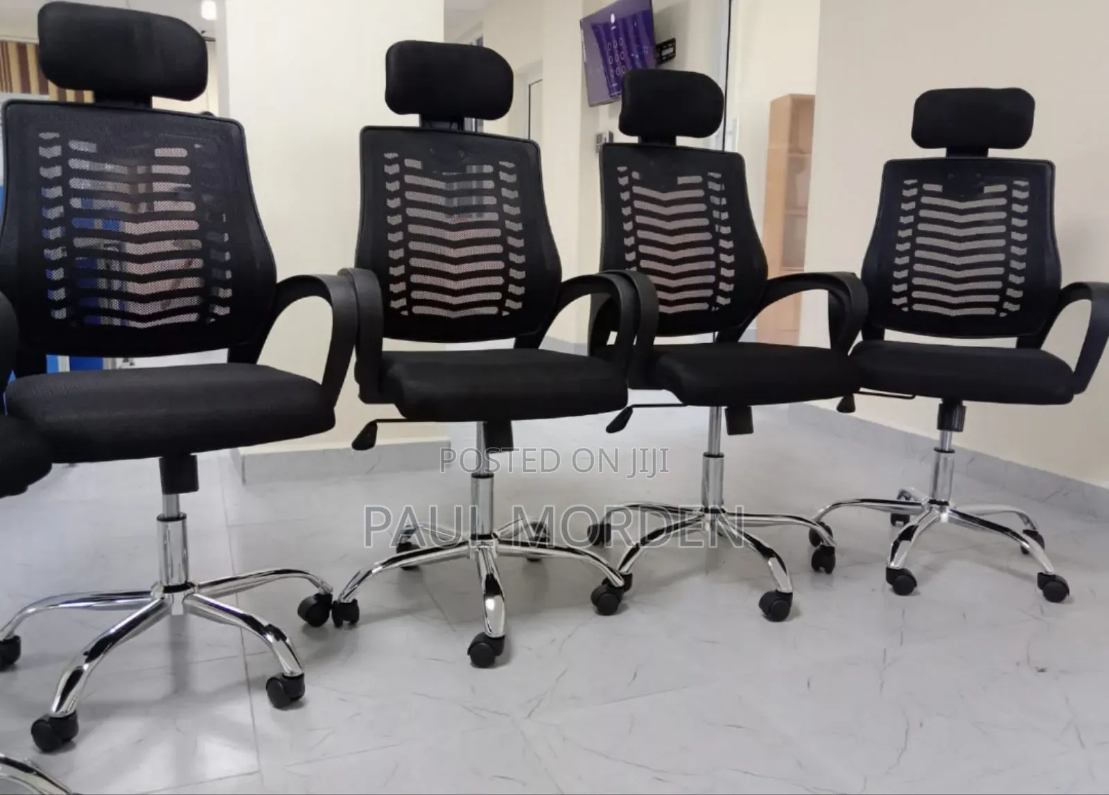 Headrest High Back Chair