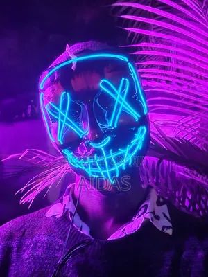Led Light Up Party Mask