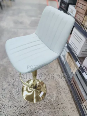 Padded Swivel Barstools With Steady Backrest