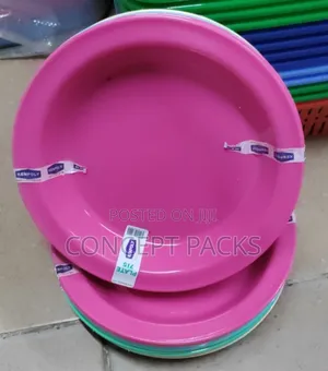 120pcs Plastic Plate