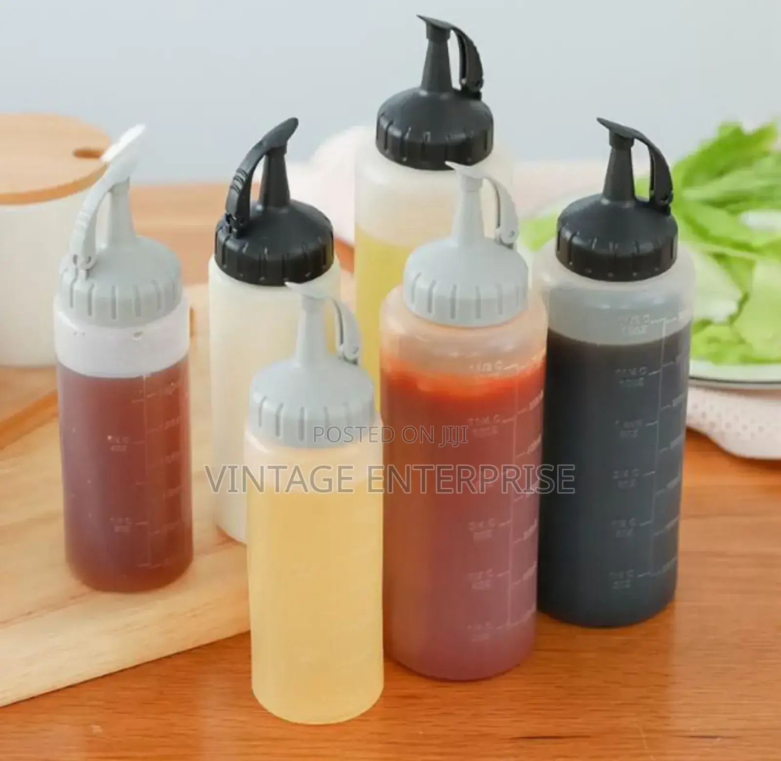 *Condiments Squeeze Bottle 350mls*