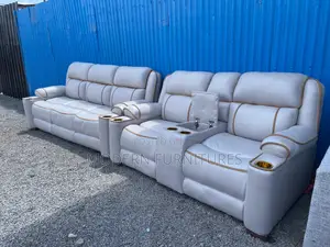 Stylish,Luxurious Customized 5 Seater Sub Recliner Sofa