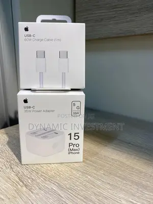 iPhone 15 15 Pro Max Original 35w Usb-C Wall Fast Charger