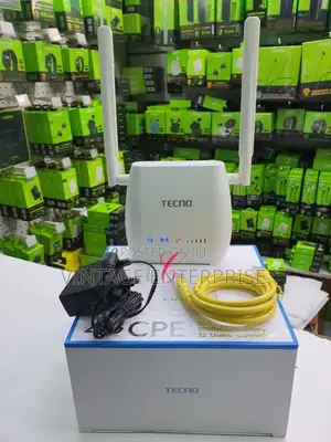 *Techno 4G Router With 300mbps*