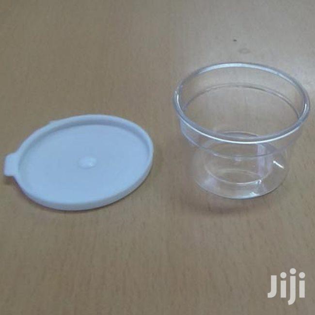 Multipurpose Packing Polypot Containers With Lids - 25ml - 50 PCS