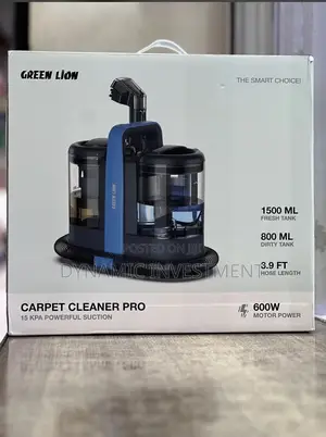 Green Lion Carpet Cleaner Pro With 600w Motor Power - Blue