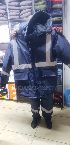 Padded Rider Jackets Navy Blue