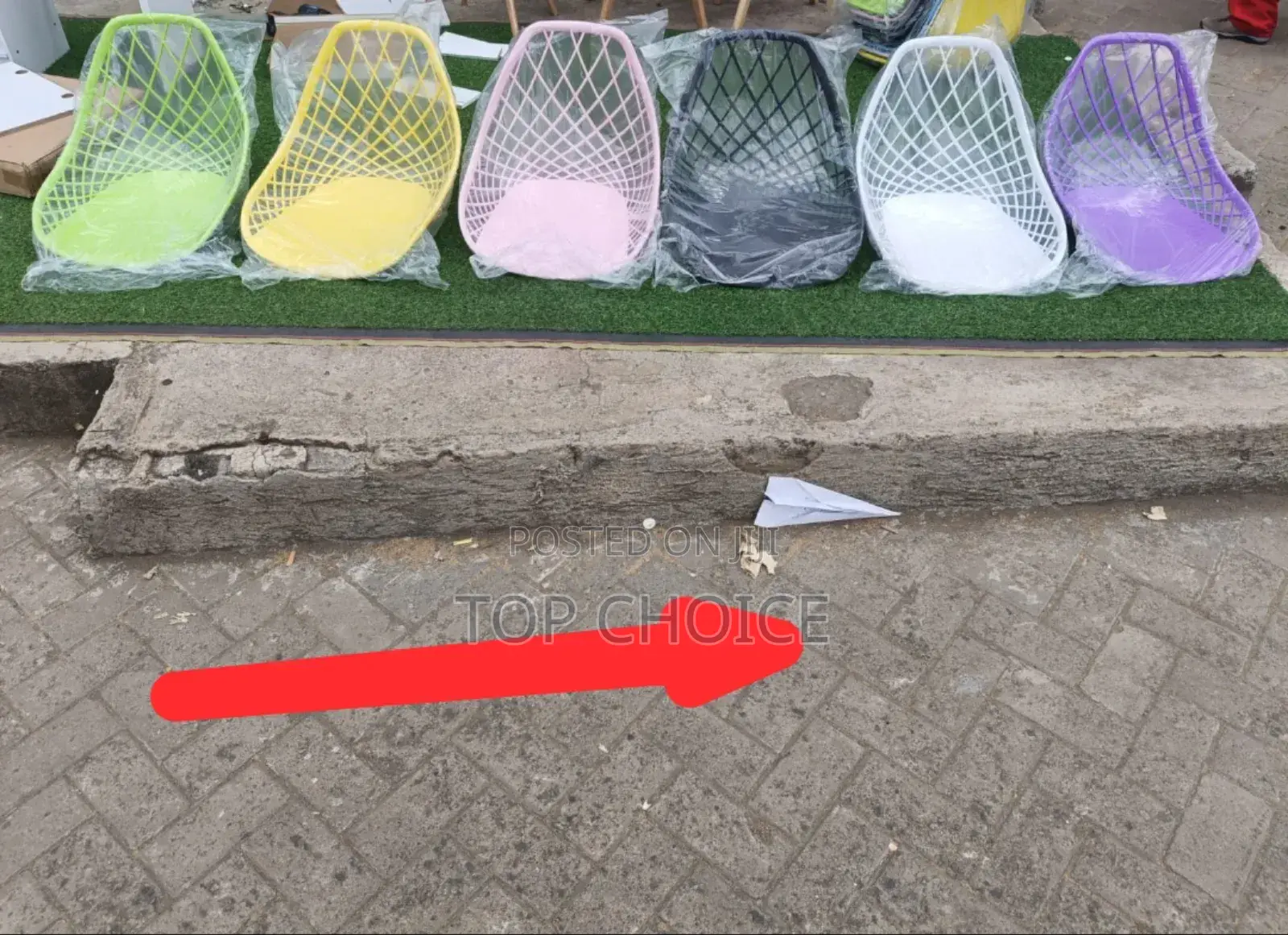 Plastic Basket Chairs