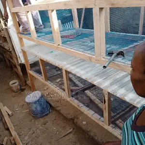 Rabbit Cage / House Construction - Labour Cost Per Cage(Materials Ecxl