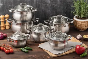 12pcs Edenberg Stainless Steel Cookware Set EB-4065