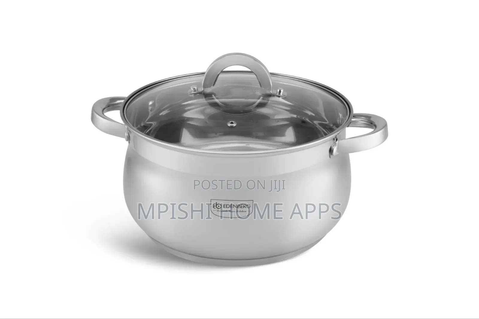 12pcs Edenberg Stainless Steel Cookware Set EB-4065