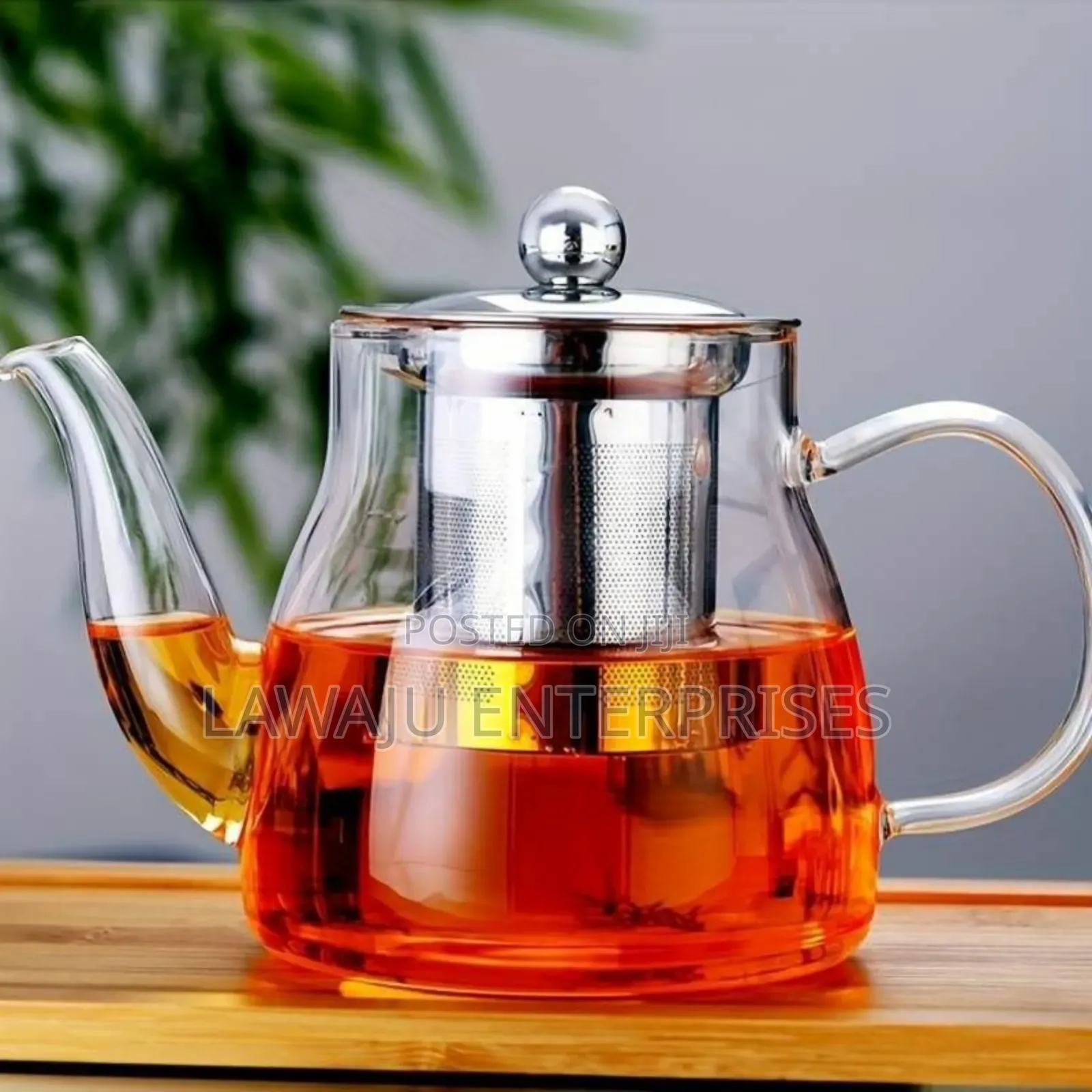 Borosilicate 600ML Glass Teapot With Infuser