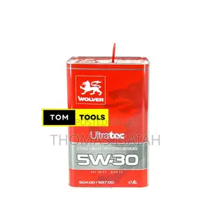 WOLVER Ultratec 5W 30 Ultimate Longlife Synthetic Motor Oil