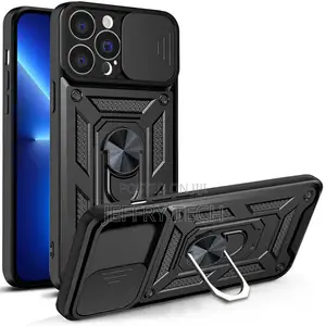 Techsuit Camshield Case for iPhone 13 Pro Max (Black)