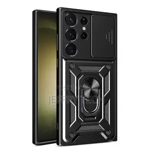 Techsuit Camshield Case for Samsung Galaxy S23 Ultra (Black)